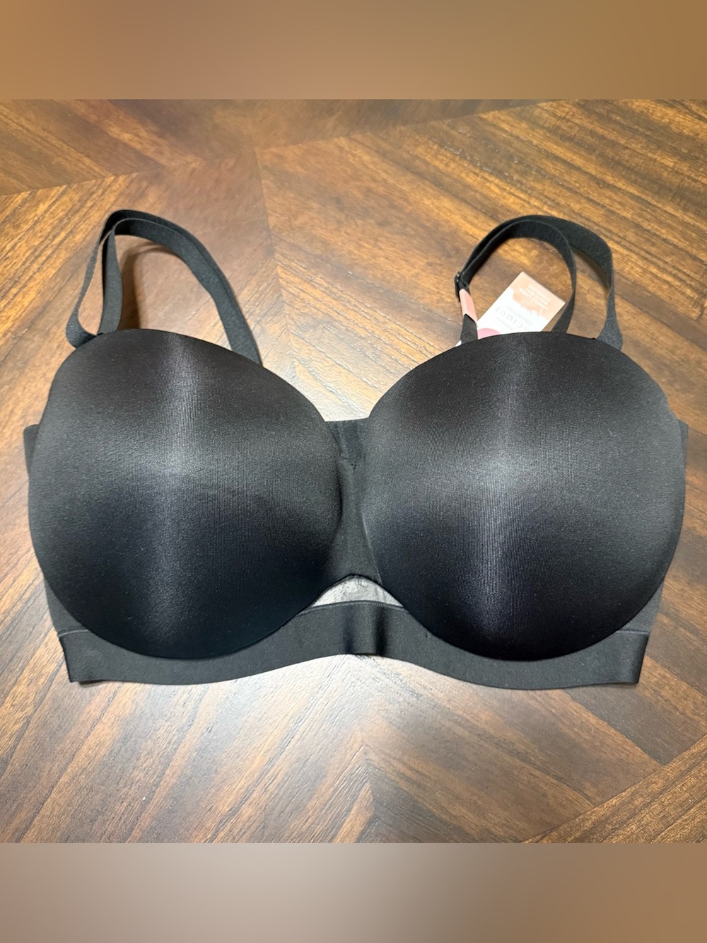Cacique Black NWT 40G Lightly Lined Multi-Way Strapless Bra